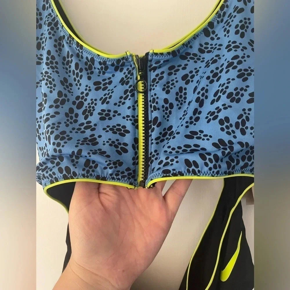 Nike Party Dots Cutout Swimsuit - Picture 3 of 8